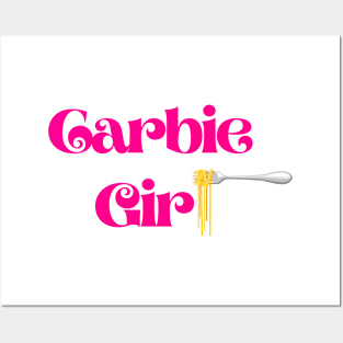 Carbie Girl Pasta Posters and Art